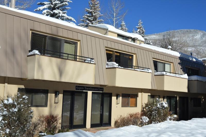 Villa Aspen Townhouse East Unit 4, Townhouse In Downtown Aspen With Private Balcony Exterior foto